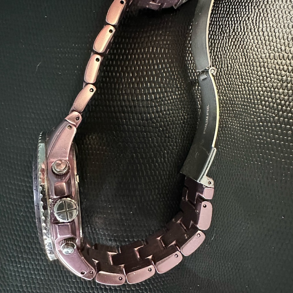 Fossil Tachymeter Purple Watch - Picture 3 of 11